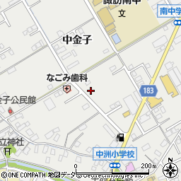 長野県諏訪市中洲3182-1周辺の地図