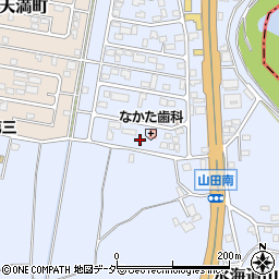 茨城県常総市水海道山田町4780周辺の地図