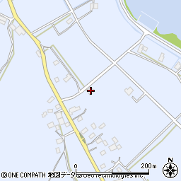 茨城県行方市矢幡2222周辺の地図