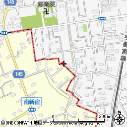 埼玉県白岡市小久喜71-6周辺の地図