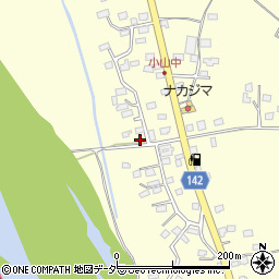茨城県坂東市小山1209周辺の地図