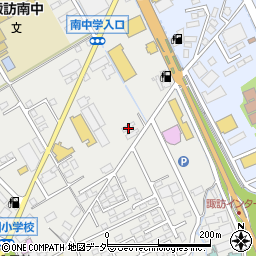 長野県諏訪市中洲2929周辺の地図
