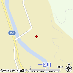 岐阜県高山市荘川町一色191周辺の地図