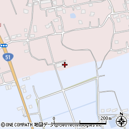 茨城県鹿嶋市小山1295周辺の地図