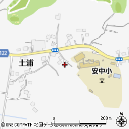 茨城県稲敷郡美浦村土浦1961周辺の地図