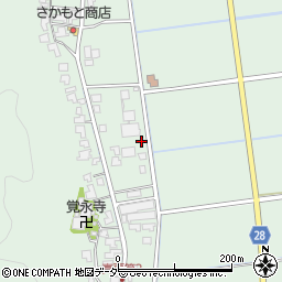 福井県福井市真栗町25周辺の地図