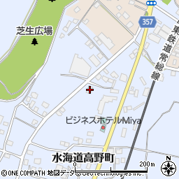 茨城県常総市水海道高野町2175-3周辺の地図