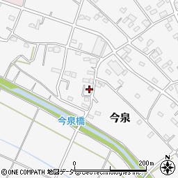 埼玉県東松山市今泉152周辺の地図