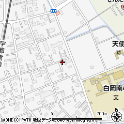 埼玉県白岡市小久喜839-2周辺の地図