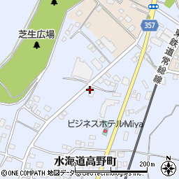 茨城県常総市水海道高野町2175周辺の地図