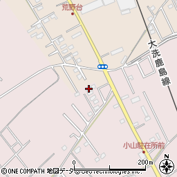 茨城県鹿嶋市小山1074周辺の地図