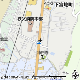 〒368-0021 埼玉県秩父市下宮地町の地図