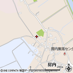茨城県つくば市房内207周辺の地図