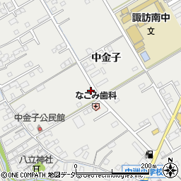 長野県諏訪市中洲3243周辺の地図