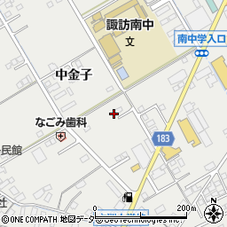 長野県諏訪市中洲3085周辺の地図