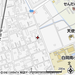 埼玉県白岡市小久喜842-3周辺の地図