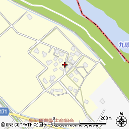 福井県大野市新河原周辺の地図