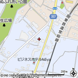 茨城県常総市水海道高野町2166-1周辺の地図