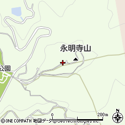 永明寺山周辺の地図
