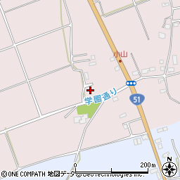 茨城県鹿嶋市小山571周辺の地図