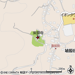 紫雲寺周辺の地図