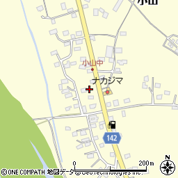 茨城県坂東市小山1206周辺の地図