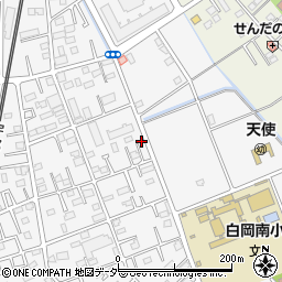 埼玉県白岡市小久喜841-1周辺の地図