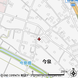 埼玉県東松山市今泉191周辺の地図