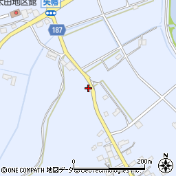 茨城県行方市矢幡733周辺の地図