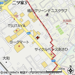 一般社団法人桶川北本伊奈地区医師会訪問看護ステーション周辺の地図