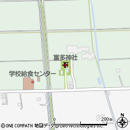 富多神社周辺の地図