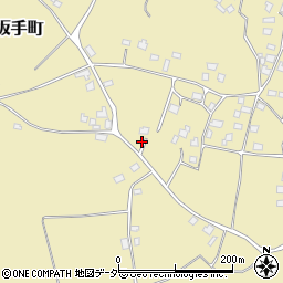 茨城県常総市坂手町2210周辺の地図