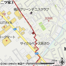 カギ修理　安心キタモ　トロックガーデン周辺の地図