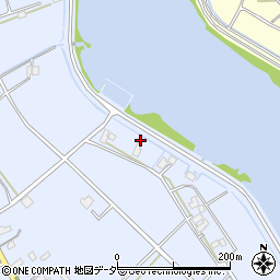 茨城県行方市矢幡38周辺の地図
