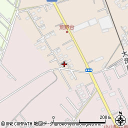 茨城県鹿嶋市荒野1600-8周辺の地図