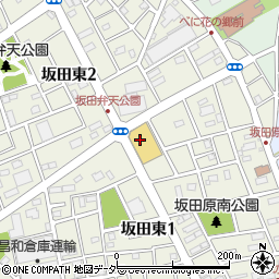 １００円ショップセリア桶川坂田店周辺の地図