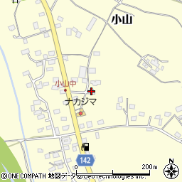 茨城県坂東市小山1159周辺の地図