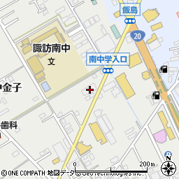長野県諏訪市中洲3014周辺の地図