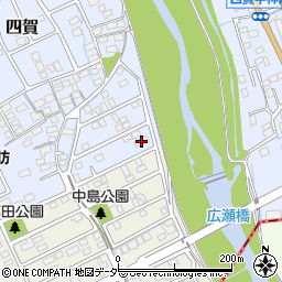 岡村コーポ周辺の地図
