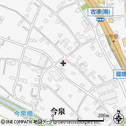 埼玉県東松山市今泉215-1周辺の地図