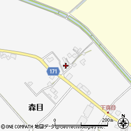 福井県大野市森目11-45周辺の地図