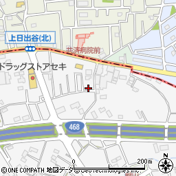 埼玉県桶川市上日出谷673-3周辺の地図