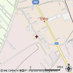 茨城県鹿嶋市荒野1600-112周辺の地図