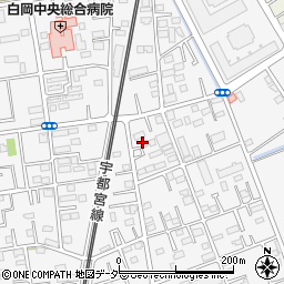 埼玉県白岡市小久喜888-8周辺の地図