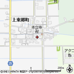 〒910-2174 福井県福井市上東郷町の地図