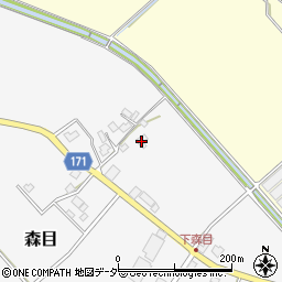 福井県大野市森目11-10周辺の地図