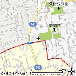 埼玉県白岡市小久喜53-3周辺の地図