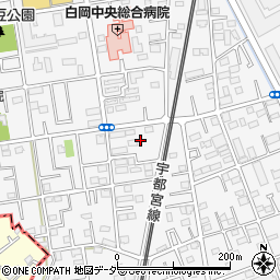 埼玉県白岡市小久喜101周辺の地図