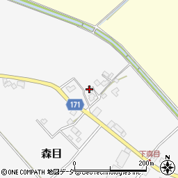 福井県大野市森目11-43周辺の地図