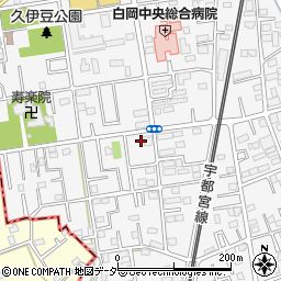 埼玉県白岡市小久喜96周辺の地図